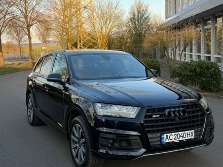 Синий Ауди Ку 7, объемом двигателя 3 л и пробегом 255 тыс. км за 24000 $, фото 1 на Automoto.ua