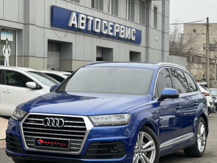 Синій Ауді Ку 7, об'ємом двигуна 2.97 л та пробігом 216 тис. км за 31600 $, фото 1 на Automoto.ua