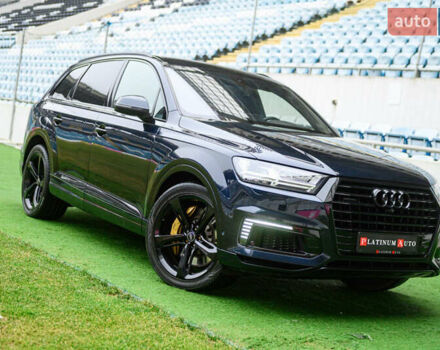 Синий Ауди Ку 7, объемом двигателя 3 л и пробегом 153 тыс. км за 37500 $, фото 1 на Automoto.ua