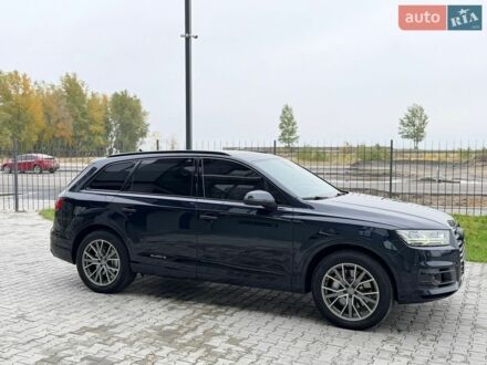 Синий Ауди Ку 7, объемом двигателя 3 л и пробегом 208 тыс. км за 25999 $, фото 1 на Automoto.ua