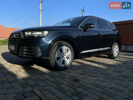 Синий Ауди Ку 7, объемом двигателя 3 л и пробегом 166 тыс. км за 29000 $, фото 1 на Automoto.ua