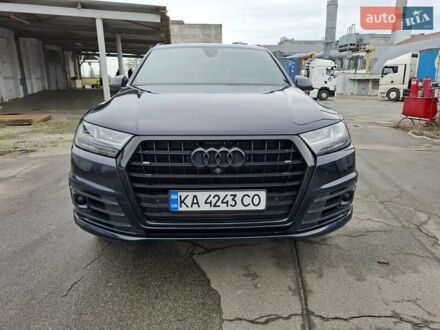 Ауди Ку 7 2016 в Киеве на Automoto.ua Синий Ауди Ку 7, объемом двигателя 3 л и пробегом 134 тыс. км за 27500 $, фото 1 на Automoto.ua