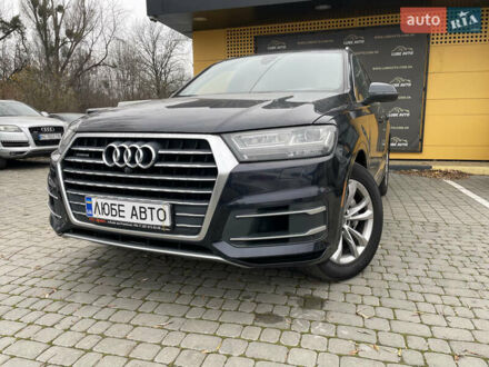 Ауди Ку 7 2016 в Львове на Automoto.ua Синий Ауди Ку 7, объемом двигателя 3 л и пробегом 162 тыс. км за 23900 $, фото 1 на Automoto.ua