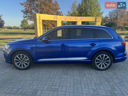 Синий Ауди Ку 7, объемом двигателя 3 л и пробегом 353 тыс. км за 27000 $, фото 1 на Automoto.ua