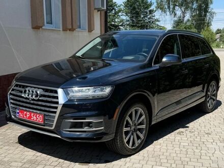 Синий Ауди Ку 7, объемом двигателя 3 л и пробегом 185 тыс. км за 21950 $, фото 1 на Automoto.ua
