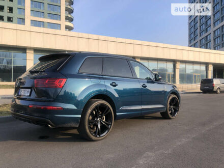 Синий Ауди Ку 7, объемом двигателя 3 л и пробегом 101 тыс. км за 34500 $, фото 1 на Automoto.ua