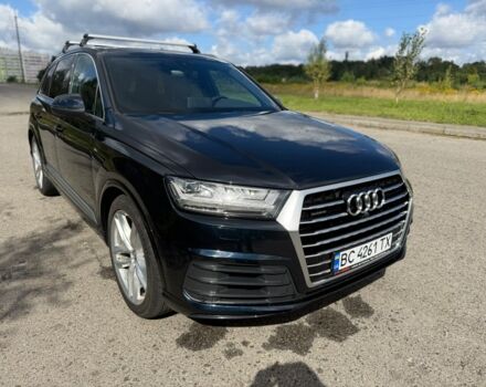Синий Ауди Ку 7, объемом двигателя 3 л и пробегом 204 тыс. км за 19900 $, фото 1 на Automoto.ua