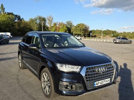 Синий Ауди Ку 7, объемом двигателя 3 л и пробегом 111 тыс. км за 31000 $, фото 1 на Automoto.ua