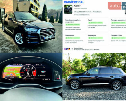 Синий Ауди Ку 7, объемом двигателя 3 л и пробегом 146 тыс. км за 35900 $, фото 1 на Automoto.ua