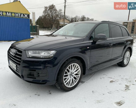 Синий Ауди Ку 7, объемом двигателя 2.97 л и пробегом 220 тыс. км за 38500 $, фото 1 на Automoto.ua