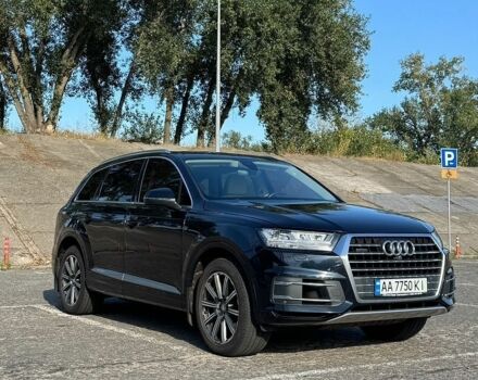 Синий Ауди Ку 7, объемом двигателя 3 л и пробегом 110 тыс. км за 33000 $, фото 1 на Automoto.ua