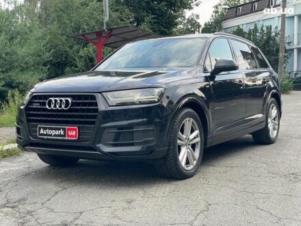 Ауди Ку 7 2017 в Киеве на Automoto.ua Синий Ауди Ку 7, объемом двигателя 3 л и пробегом 203 тыс. км за 41990 $, фото 1 на Automoto.ua