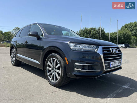 Синий Ауди Ку 7, объемом двигателя 3 л и пробегом 183 тыс. км за 29999 $, фото 1 на Automoto.ua