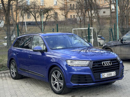 Синий Ауди Ку 7, объемом двигателя 2.97 л и пробегом 240 тыс. км за 34000 $, фото 1 на Automoto.ua