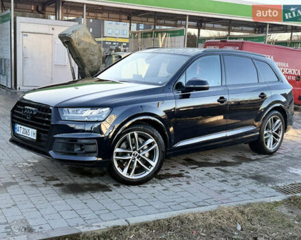 Синий Ауди Ку 7, объемом двигателя 3 л и пробегом 152 тыс. км за 31499 $, фото 1 на Automoto.ua