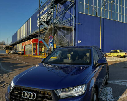 Синий Ауди Ку 7, объемом двигателя 3 л и пробегом 170 тыс. км за 38500 $, фото 1 на Automoto.ua