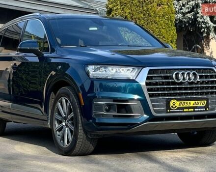 Синий Ауди Ку 7, объемом двигателя 3 л и пробегом 177 тыс. км за 25500 $, фото 1 на Automoto.ua