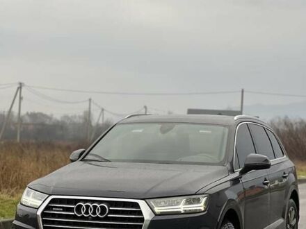 Ауди Ку 7 2017 в Хусте на Automoto.ua Синий Ауди Ку 7, объемом двигателя 3 л и пробегом 80 тыс. км за 35500 $, фото 1 на Automoto.ua