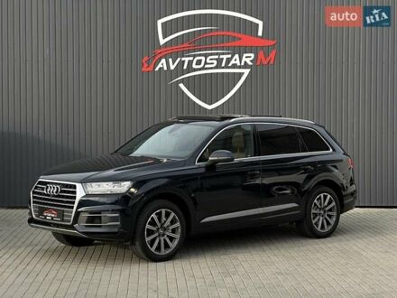 Ауди Ку 7 2017 в Мукачеве на Automoto.ua Синий Ауди Ку 7, объемом двигателя 3 л и пробегом 194 тыс. км за 27500 $, фото 1 на Automoto.ua