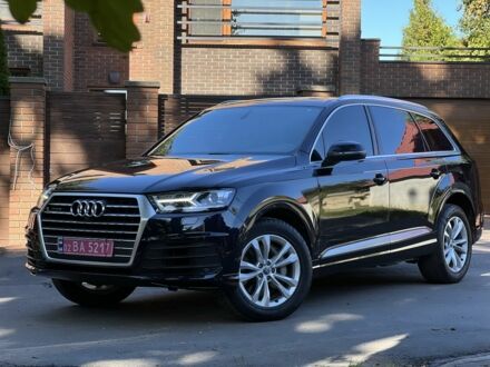 Ауди Ку 7 2017 в Тернополе на Automoto.ua Синий Ауди Ку 7, объемом двигателя 3 л и пробегом 161 тыс. км за 26500 $, фото 1 на Automoto.ua