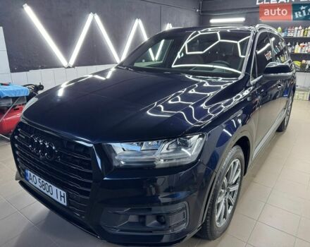 Синий Ауди Ку 7, объемом двигателя 3 л и пробегом 176 тыс. км за 25900 $, фото 1 на Automoto.ua