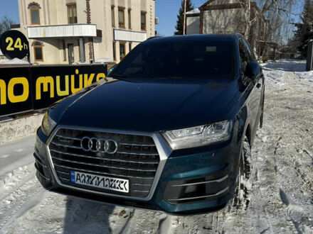 Синий Ауди Ку 7, объемом двигателя 3 л и пробегом 170 тыс. км за 32000 $, фото 1 на Automoto.ua