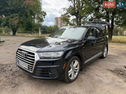 Синий Ауди Ку 7, объемом двигателя 3 л и пробегом 199 тыс. км за 24000 $, фото 1 на Automoto.ua