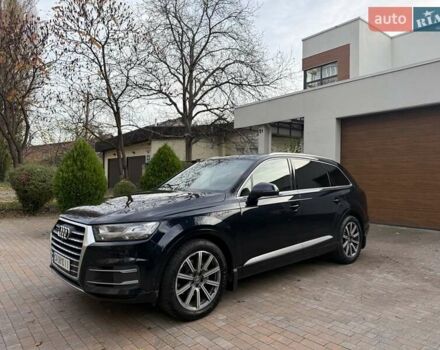 Синій Ауді Ку 7, об'ємом двигуна 2.97 л та пробігом 395 тис. км за 26950 $, фото 1 на Automoto.ua