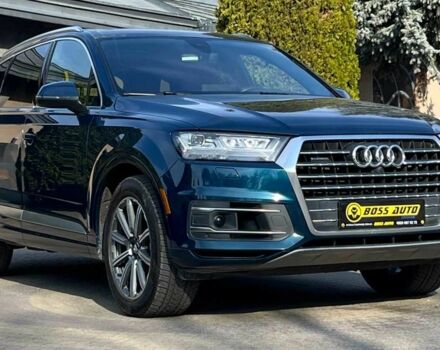 Синий Ауди Ку 7, объемом двигателя 3 л и пробегом 177 тыс. км за 25500 $, фото 1 на Automoto.ua