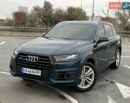 Синий Ауди Ку 7, объемом двигателя 3 л и пробегом 76 тыс. км за 32900 $, фото 1 на Automoto.ua