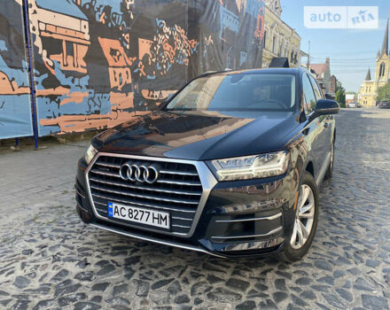 Синий Ауди Ку 7, объемом двигателя 3 л и пробегом 174 тыс. км за 29000 $, фото 1 на Automoto.ua