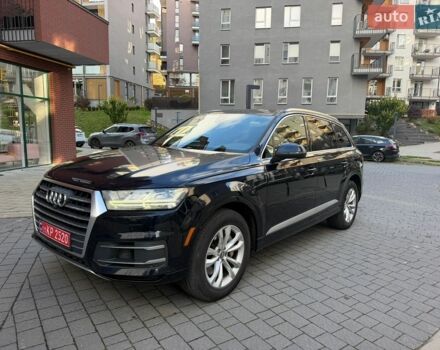 Синий Ауди Ку 7, объемом двигателя 3 л и пробегом 122 тыс. км за 21500 $, фото 1 на Automoto.ua