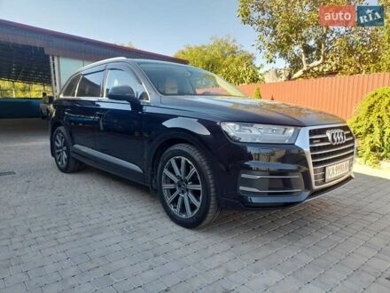 Синий Ауди Ку 7, объемом двигателя 3 л и пробегом 155 тыс. км за 40500 $, фото 1 на Automoto.ua