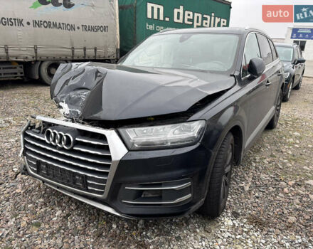 Синий Ауди Ку 7, объемом двигателя 3 л и пробегом 200 тыс. км за 14500 $, фото 1 на Automoto.ua