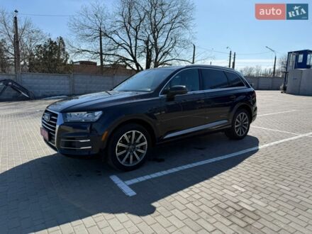 Синий Ауди Ку 7, объемом двигателя 3 л и пробегом 171 тыс. км за 26499 $, фото 1 на Automoto.ua