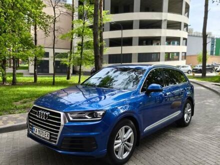 Ауди Ку 7 2017 в Броварах на Automoto.ua Синий Ауди Ку 7, объемом двигателя 3 л и пробегом 165 тыс. км за 35900 $, фото 1 на Automoto.ua