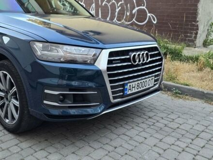 Синій Ауді Ку 7, об'ємом двигуна 3 л та пробігом 161 тис. км за 23900 $, фото 1 на Automoto.ua
