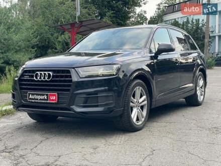 Ауди Ку 7 2017 в Киеве на Automoto.ua Синий Ауди Ку 7, объемом двигателя 3 л и пробегом 203 тыс. км за 41990 $, фото 1 на Automoto.ua