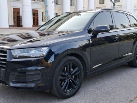 Синий Ауди Ку 7, объемом двигателя 3 л и пробегом 143 тыс. км за 33000 $, фото 1 на Automoto.ua