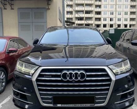 Синий Ауди Ку 7, объемом двигателя 3 л и пробегом 161 тыс. км за 31151 $, фото 1 на Automoto.ua