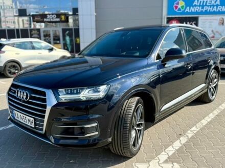 Синий Ауди Ку 7, объемом двигателя 3 л и пробегом 120 тыс. км за 38000 $, фото 1 на Automoto.ua