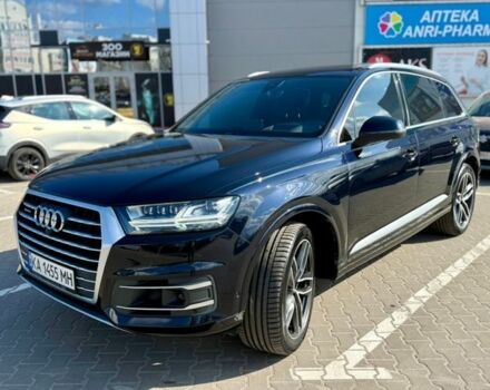 Синий Ауди Ку 7, объемом двигателя 3 л и пробегом 120 тыс. км за 38000 $, фото 1 на Automoto.ua