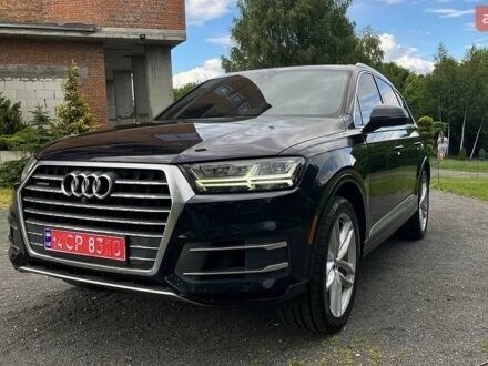 Синий Ауди Ку 7, объемом двигателя 3 л и пробегом 218 тыс. км за 26500 $, фото 1 на Automoto.ua