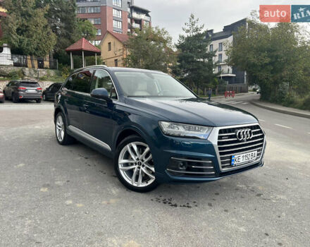 Синий Ауди Ку 7, объемом двигателя 3 л и пробегом 140 тыс. км за 35000 $, фото 1 на Automoto.ua