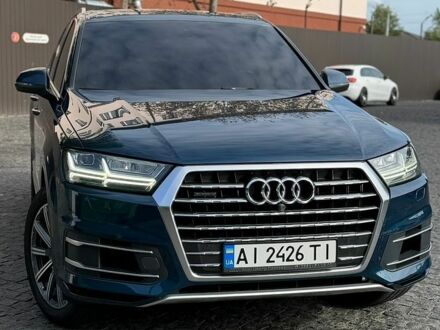 Синий Ауди Ку 7, объемом двигателя 3 л и пробегом 188 тыс. км за 23900 $, фото 1 на Automoto.ua