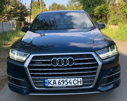 Ауди Ку 7 2018 в Буче на Automoto.ua Синий Ауди Ку 7, объемом двигателя 3 л и пробегом 139 тыс. км за 41500 $, фото 1 на Automoto.ua