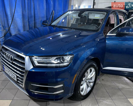 Синий Ауди Ку 7, объемом двигателя 3 л и пробегом 106 тыс. км за 31400 $, фото 1 на Automoto.ua