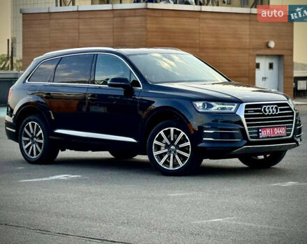 Ауді Ку 7 2018 у Києві на Automoto.ua Синій Ауді Ку 7, об'ємом двигуна 2 л та пробігом 162 тис. км за 25700 $, фото 1 на Automoto.ua
