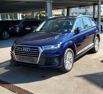 Ауді Ку 7 2018 у Мукачеве на Automoto.ua Синій Ауді Ку 7, об'ємом двигуна 3 л та пробігом 75 тис. км за 55000 $, фото 1 на Automoto.ua