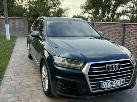 Ауді Ку 7 2018 у Івано-Франківську на Automoto.ua Синій Ауді Ку 7, об'ємом двигуна 2.97 л та пробігом 200 тис. км за 45300 $, фото 1 на Automoto.ua
